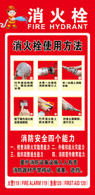 消火方法使用栓