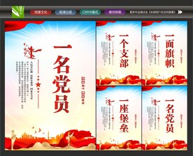 一个党员