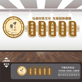 中医院展板文化墙