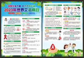 艾滋病日宣传单