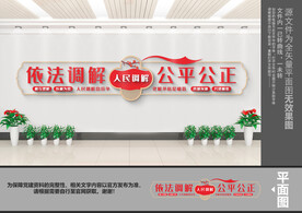 人民调解文化墙