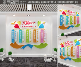 校园廉洁文化墙