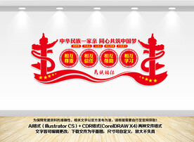 民族团结文化墙
