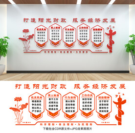 财政文化墙