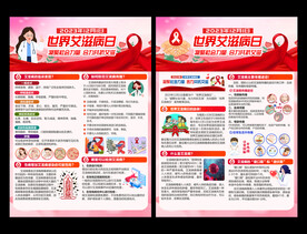 艾滋病宣传单