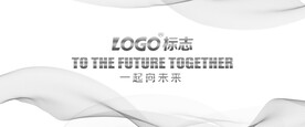 2024灰色曲线条背景图片素材