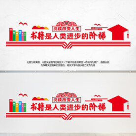 图书室文化墙