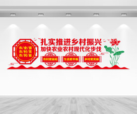 乡村振兴文化墙