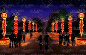 路引彩灯