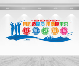 企业励志文化墙