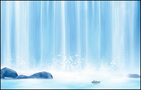 山水水墨画