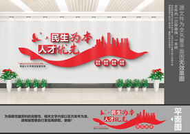 社会保障文化墙