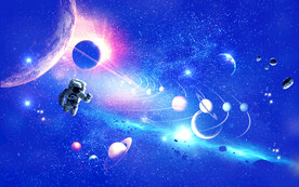 蓝色星空