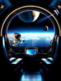 星空立体画