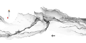 抽象水墨画