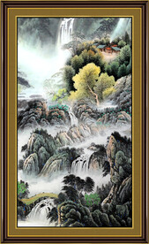  风景山水画 