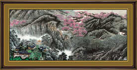  风景山水画 