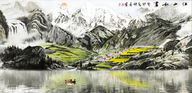 山水景色