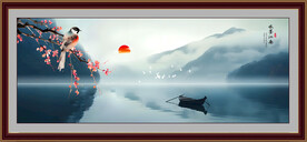 意境山水画