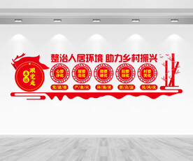整治人居环境文化墙