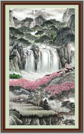 客厅山水画