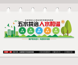 五水共治文化墙