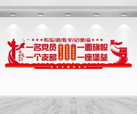党支部文化墙