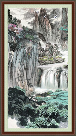 聚宝盆风水画