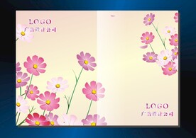桃红鲜花瓣 封面