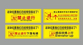 扶手电梯安全提示