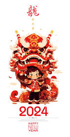 龙年大吉