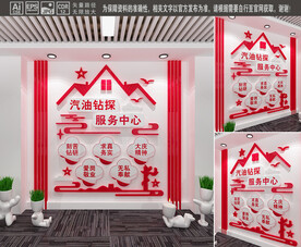 中国石油文化墙
