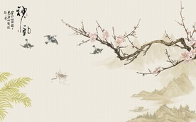花鸟背景