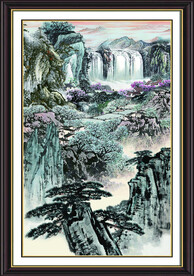 办公室山水