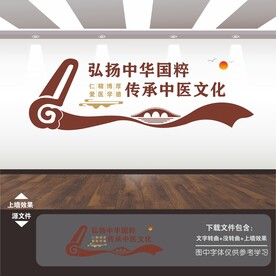 中医院文化墙