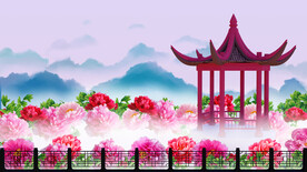 中国风亭台
