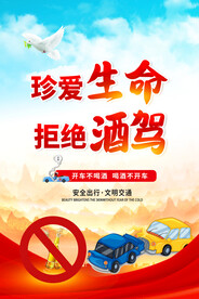 酒驾海报