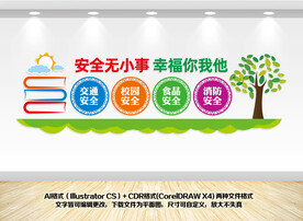 校园安全文化墙