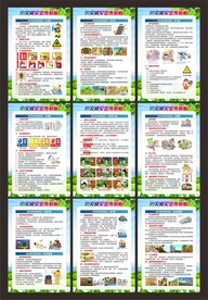 防灾减灾展板