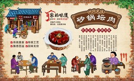 砂锅坛肉