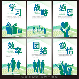 企业文化海报