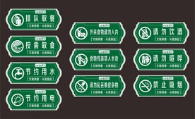 温馨提示牌