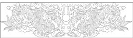 雕刻龙