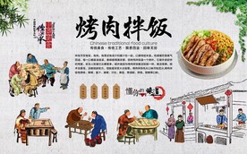 烤肉拌饭
