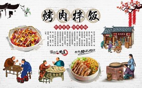 烤肉拌饭
