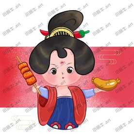 吃货女孩
