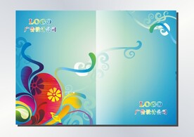 华蓝花边 书籍封面