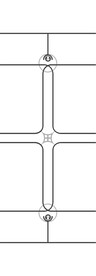 高清分层透明底推拉门打印图