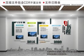 现代企业文化墙