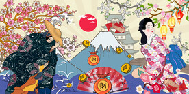 日式背景墙
